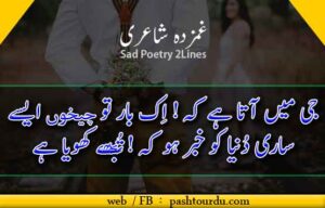 Sher o Shayari in Urdu Sad